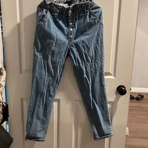 Forever 21 paper bag jeans